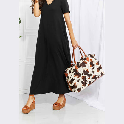 Mystique & Co™ Lily Cowprint Duffel