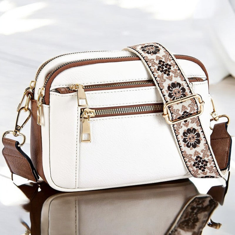 Mystique & Co™ Leather Shoulder Bag
