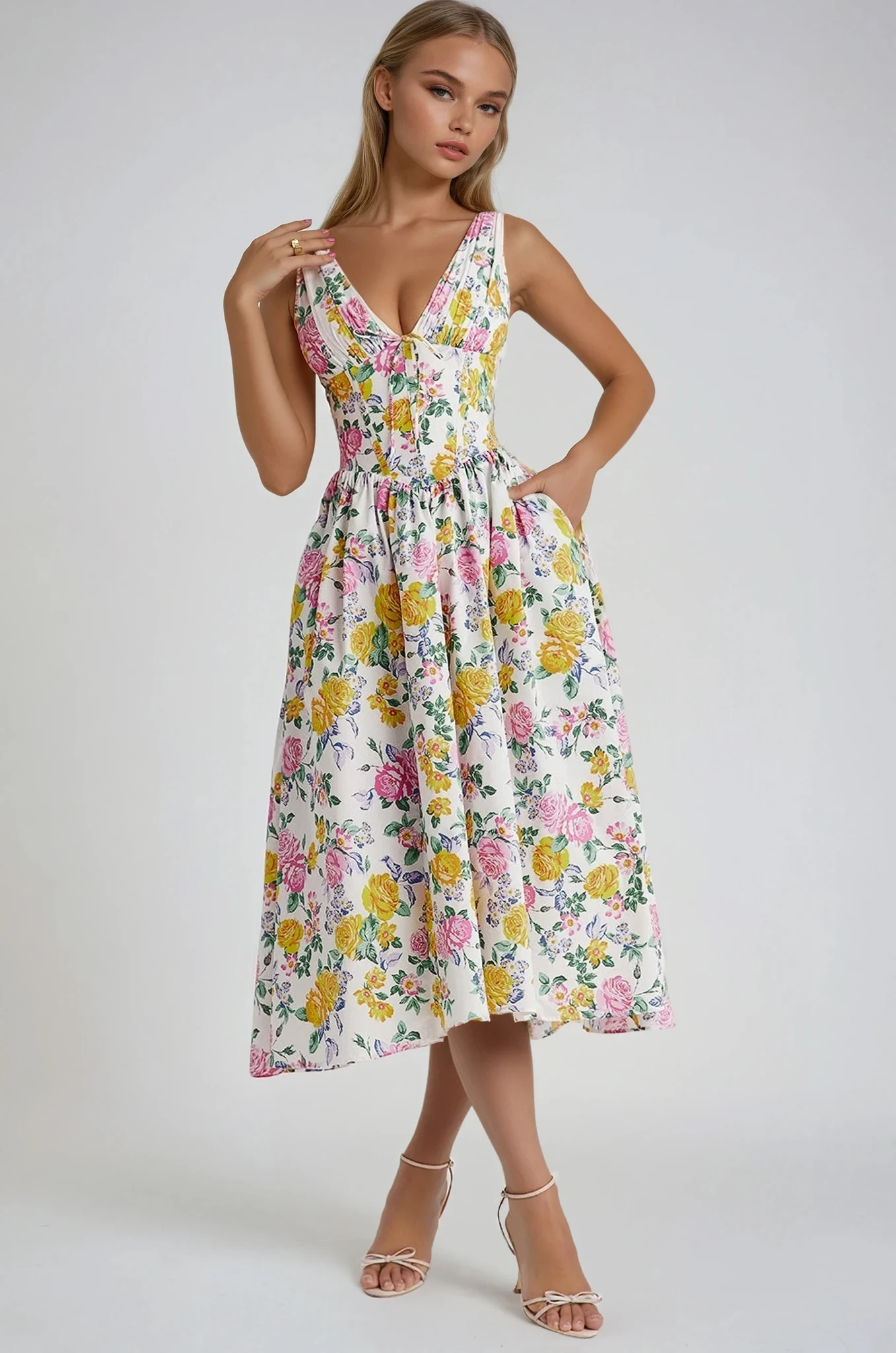 Mystique & Co™ Floral Party Dress