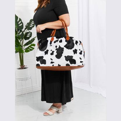 Mystique & Co™ Lily Cowprint Duffel