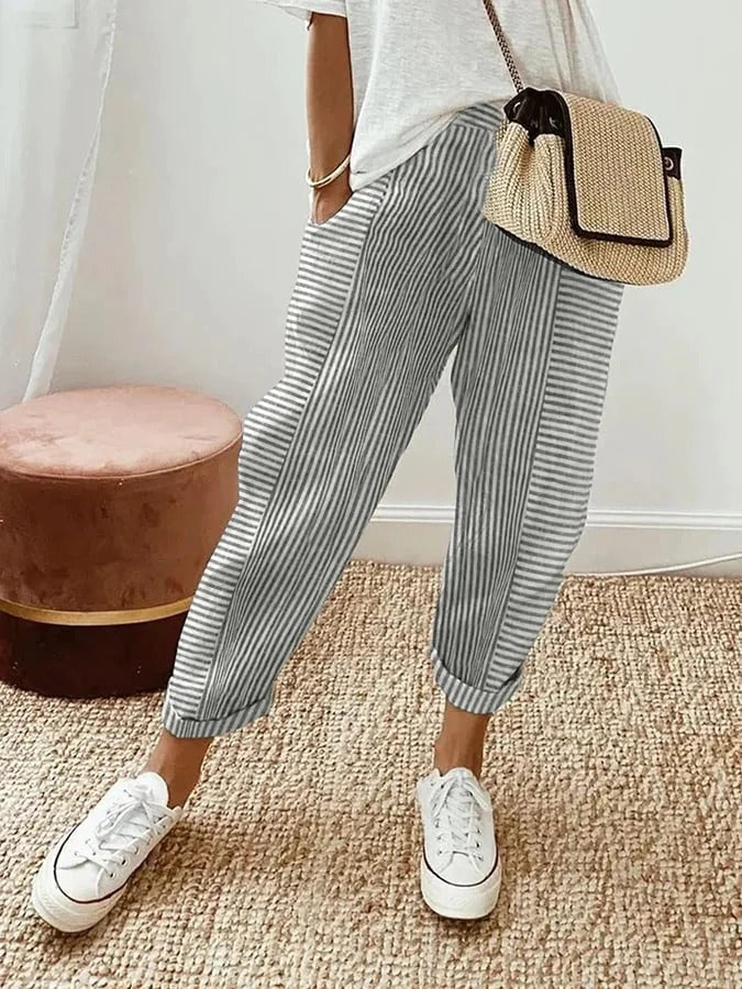 Mystique & Co™ Evie Striped Trousers