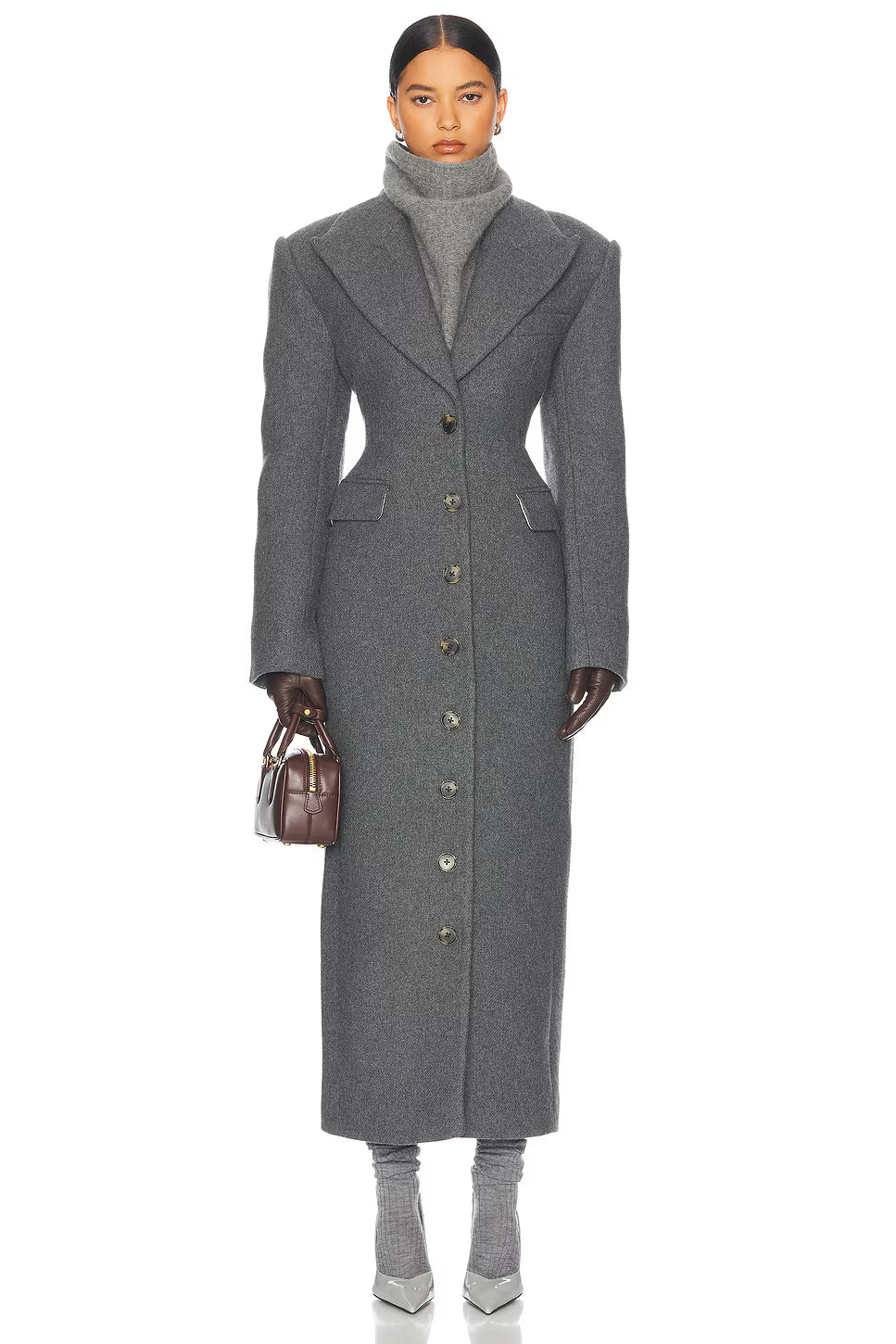 Mystique & Co™ Elegant Wool Blend Coat