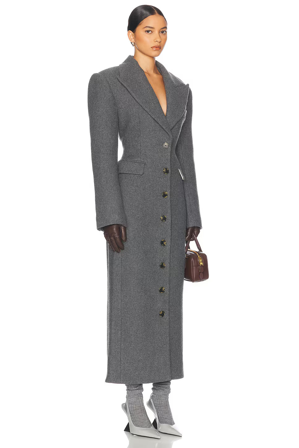 Mystique & Co™ Elegant Wool Blend Coat