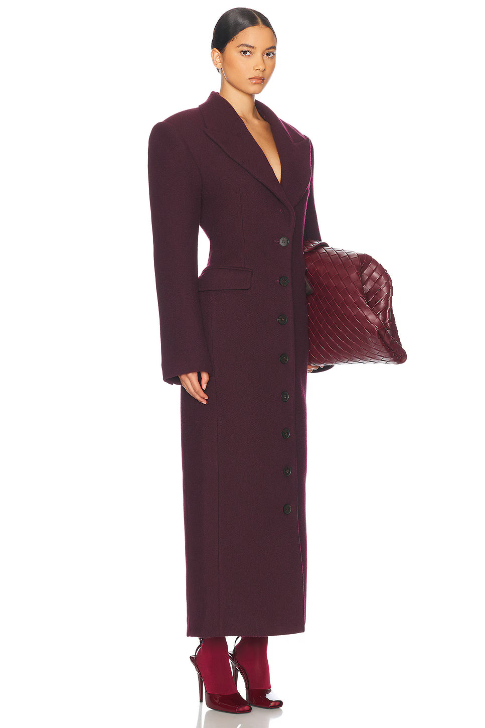 Mystique & Co™ Elegant Wool Blend Coat