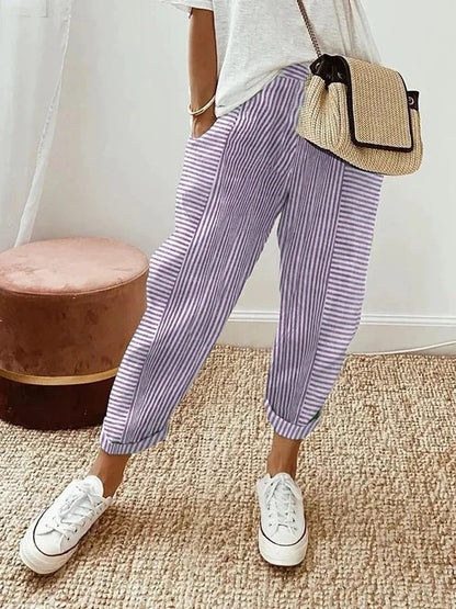 Mystique & Co™ Evie Striped Trousers