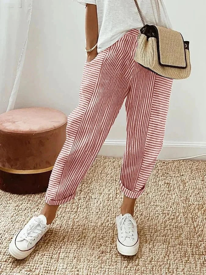 Mystique & Co™ Evie Striped Trousers