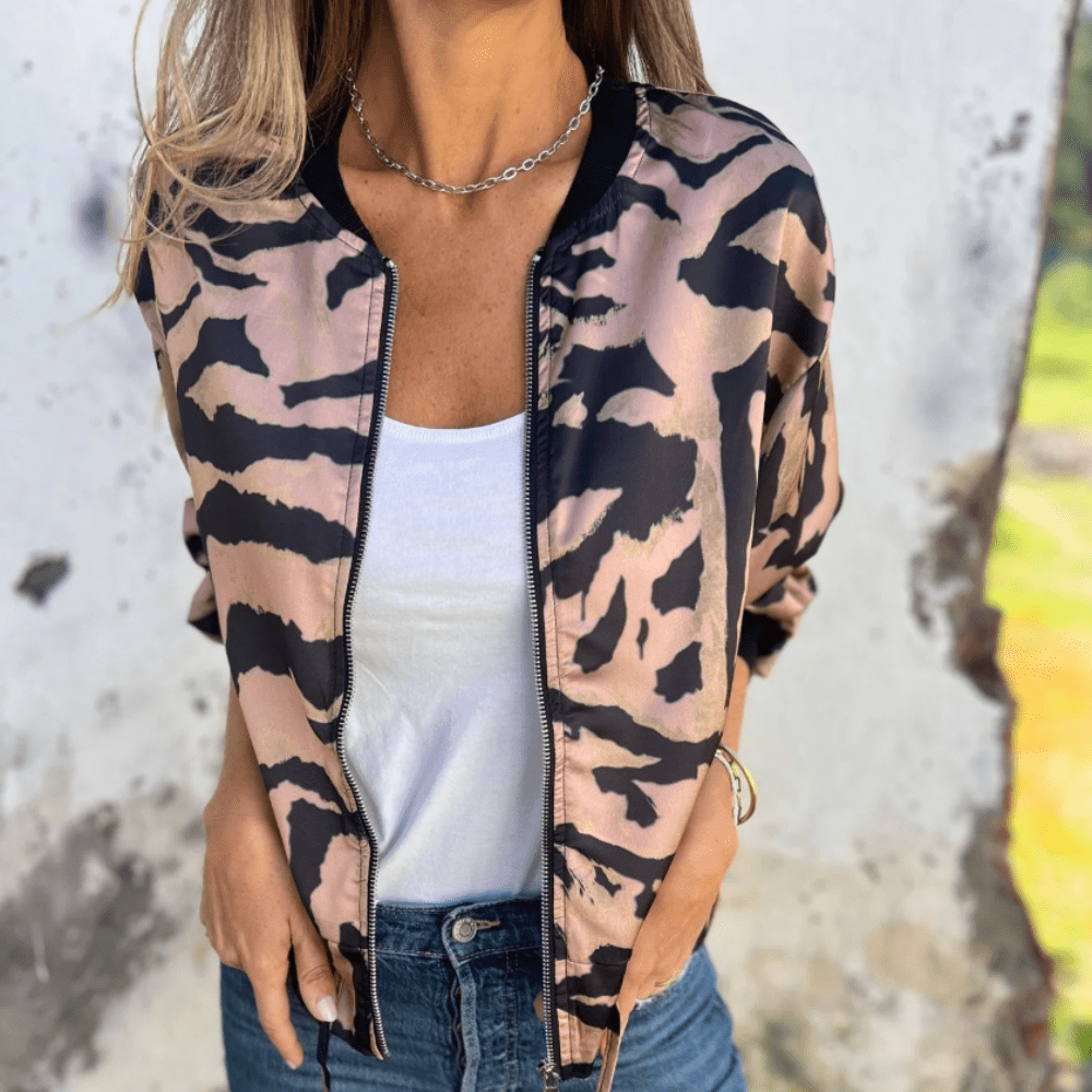 Mystique & Co™ Zebra print jacket